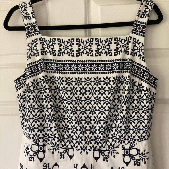 NWT Boden AUBREY Midi Cotton Sleeveless Dress 6L - Picture 5 of 11